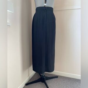 Daniel Laurent Black Womens Pencil Maxi Skirt size medium